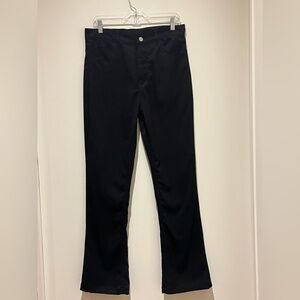 Maison Martin Margiela High Rise Bootcut/Flare Trouser Pants Italy Black 8-10